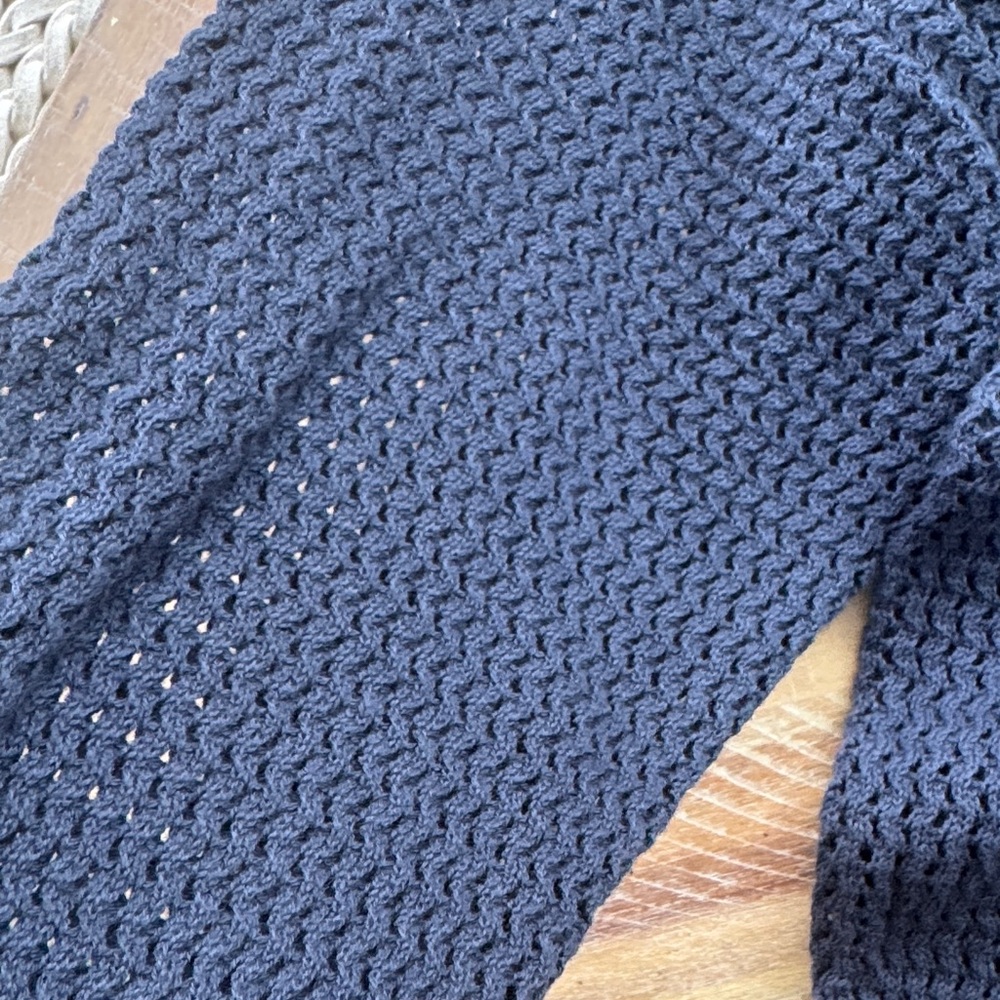 Varley Aurora Half-Zip Knit Pullover in Blue Nights - Picture 4 of 7